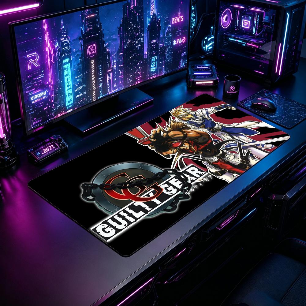 Desk Setup Gear - Gaming Mouse Pad GGuilty Gear Mouse