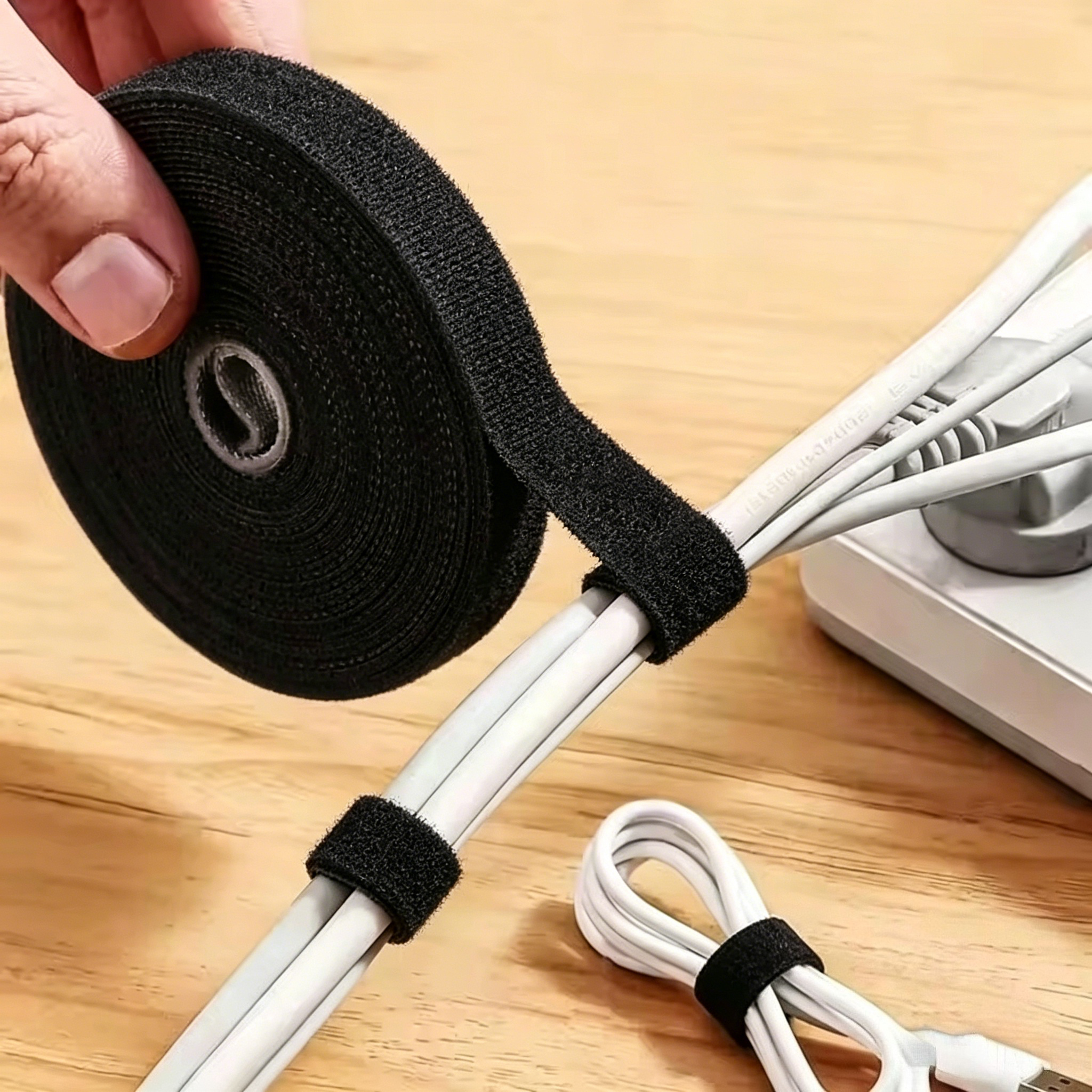 Cable Box Organizer - 1/3M Cable Organizer Cable Management Wire