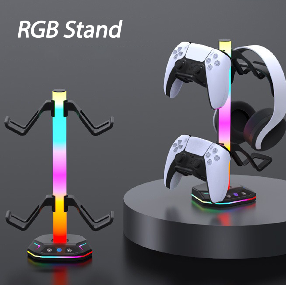 Headphone Hook Under - RGB Controller Stand For PS5/XBOX ,9