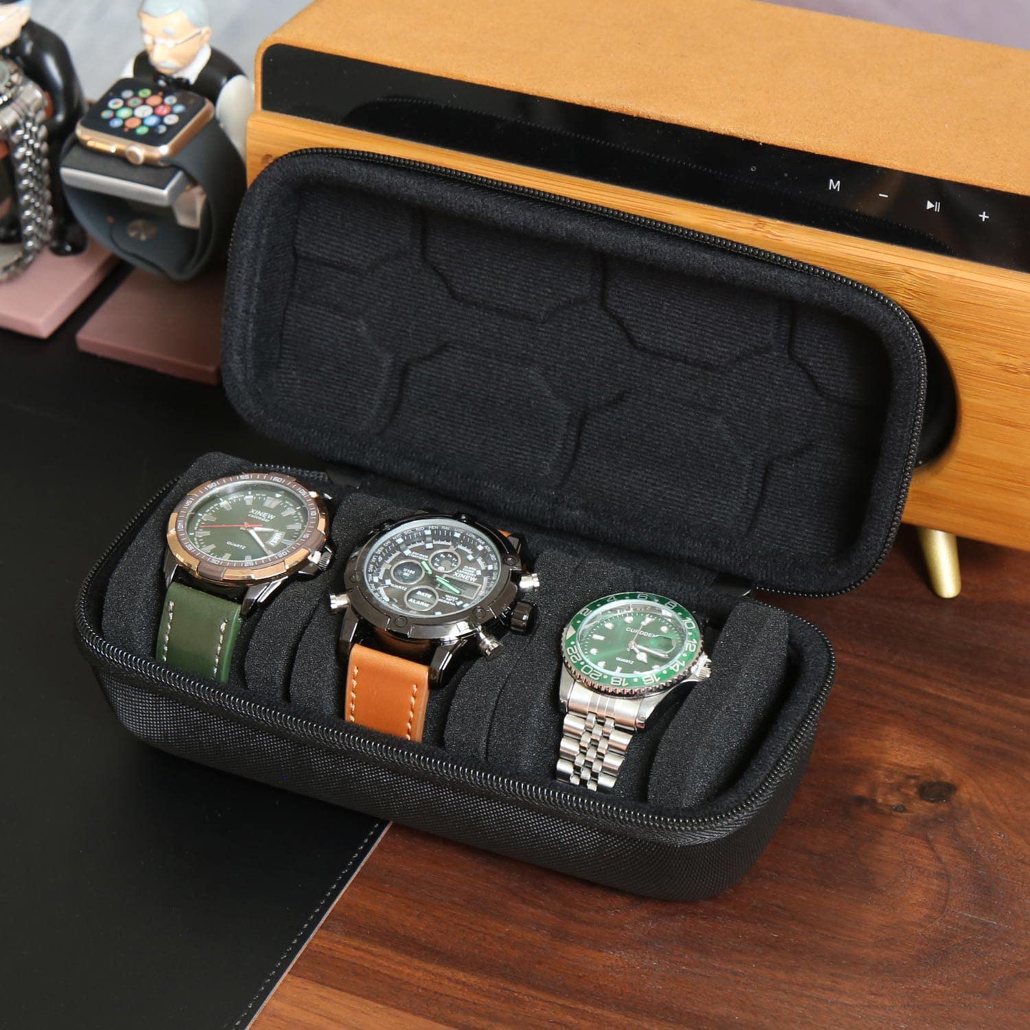 Cable Box Organizer - Watch Box Organizer For Men or
