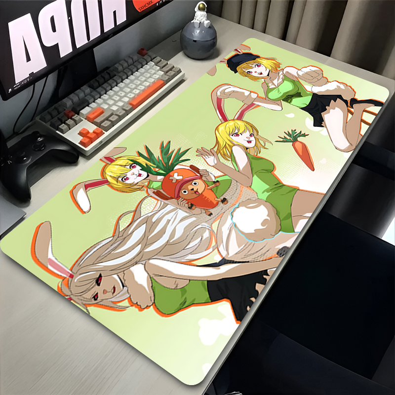 Desk Setup White - Mouse Pad Gamer Computer Desk Mat