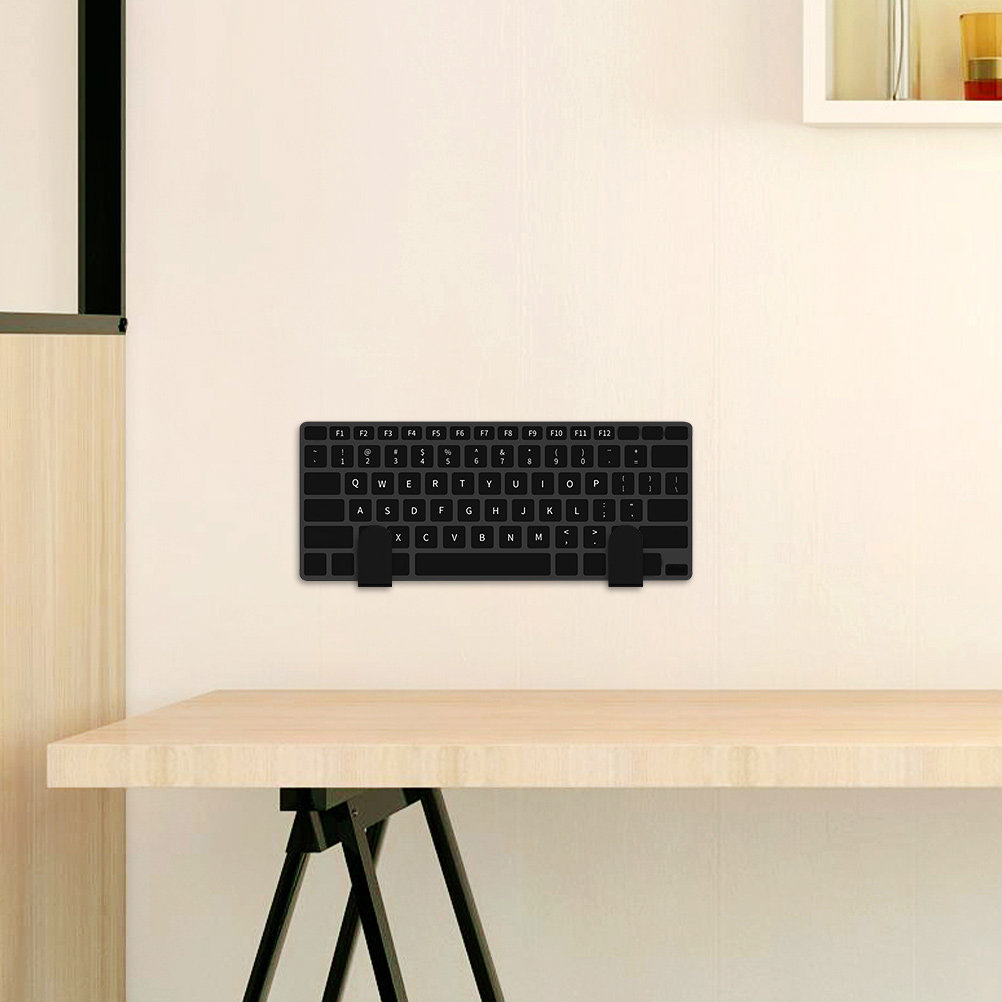 Desk Setup Shelves - 1Set Keyboard Wall Mount Rack Acrylic