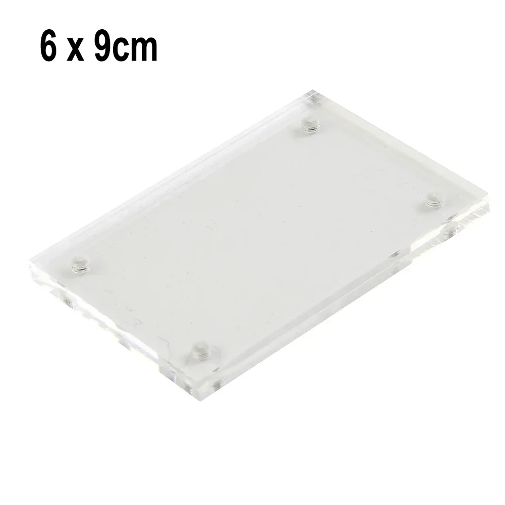 Desk Setup Poster - 1pcs Clear Acrylic Pictures Photo Frame