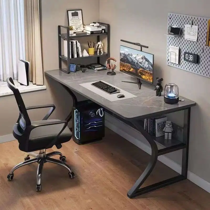Q Minimalist Console Computer  - Desk Setup White ulasan dan harga