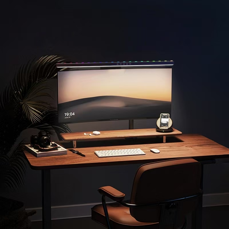 Eye-Friendly LED Monitor Light - Yellow Desk Setup ulasan dan harga