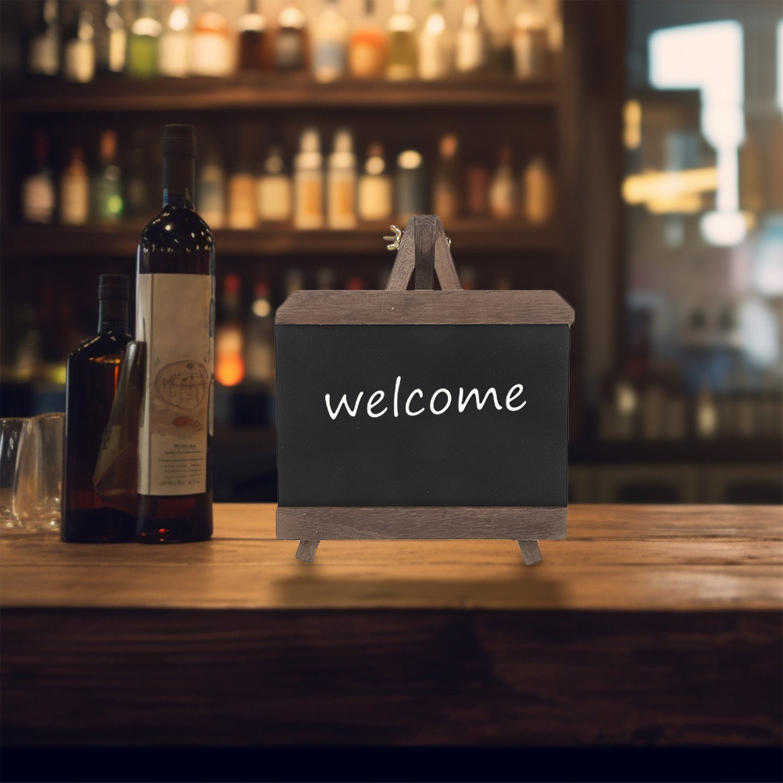 Wooden Vintage Chalkboard Desk - Desk Setup White ulasan dan harga