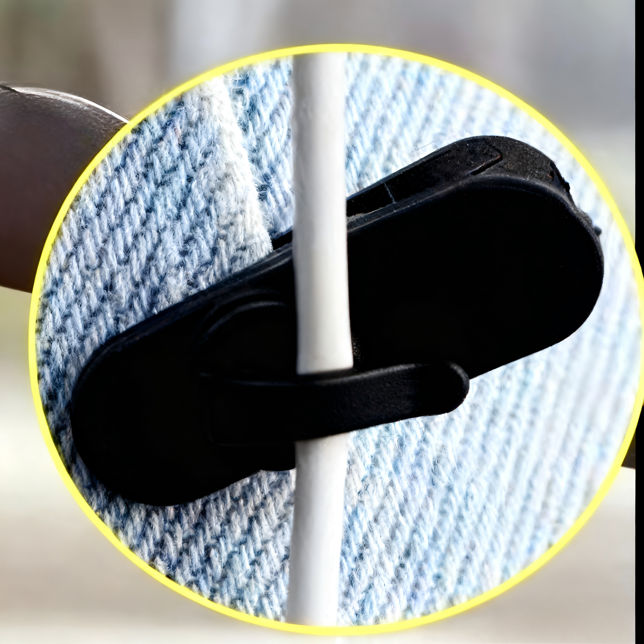 10pcs Rotating Earphone Cable  - Headphone Hook Under ulasan dan harga