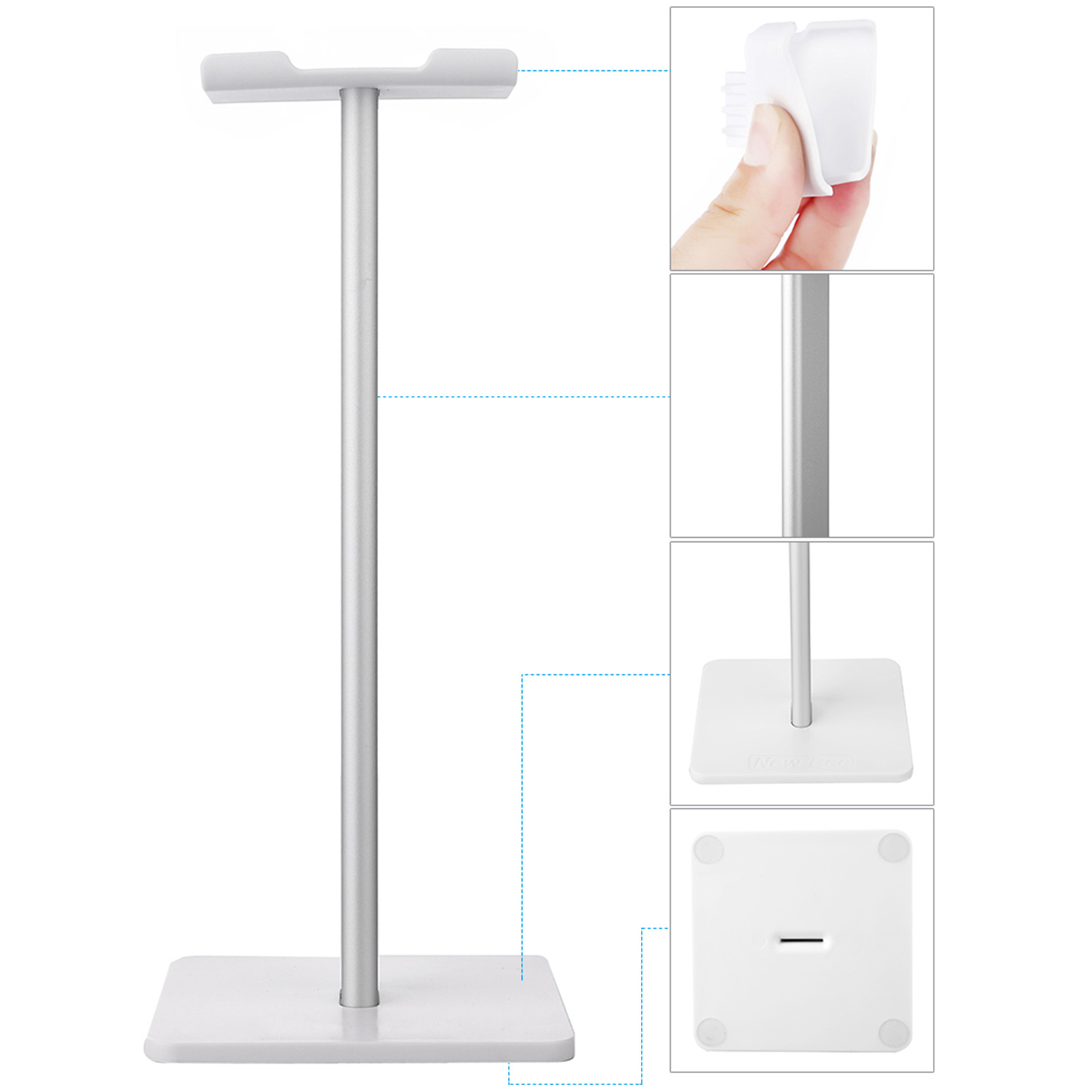 Universal Headphone Holder Por - Headphone Hook Under ulasan dan harga