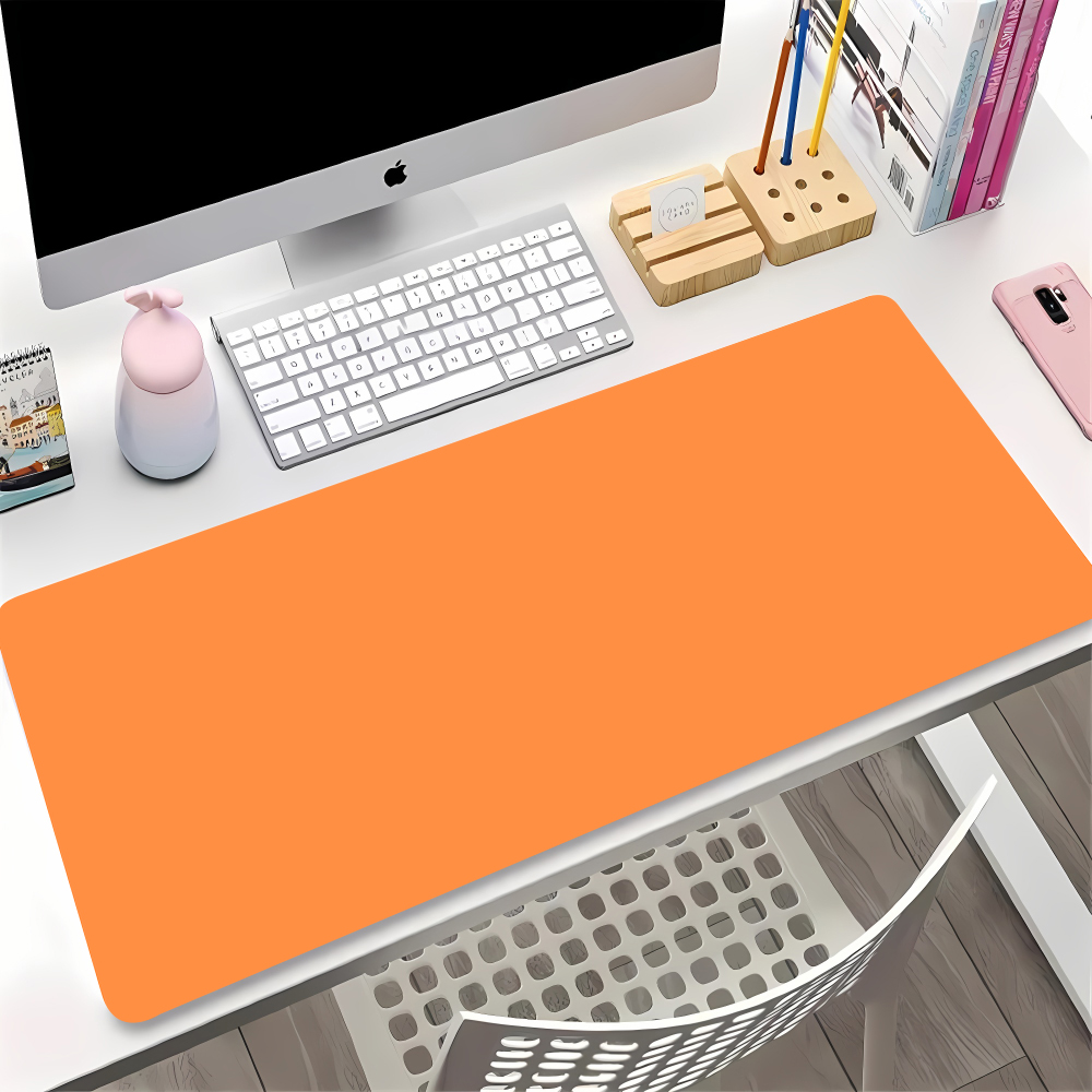 Solid Color Gaming Mouse Pad G - Desk Setup With Keyboard Tray ulasan dan harga