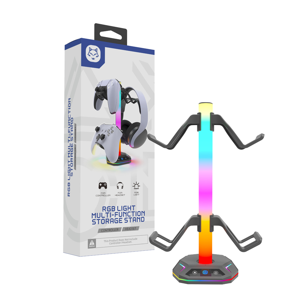 RGB Controller Stand For PS5/X - Headphone Hook Under ulasan dan harga