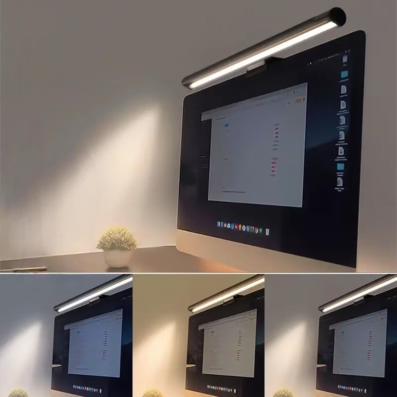 LED Monitor Light Hanging Desk - Desk Setup White ulasan dan harga