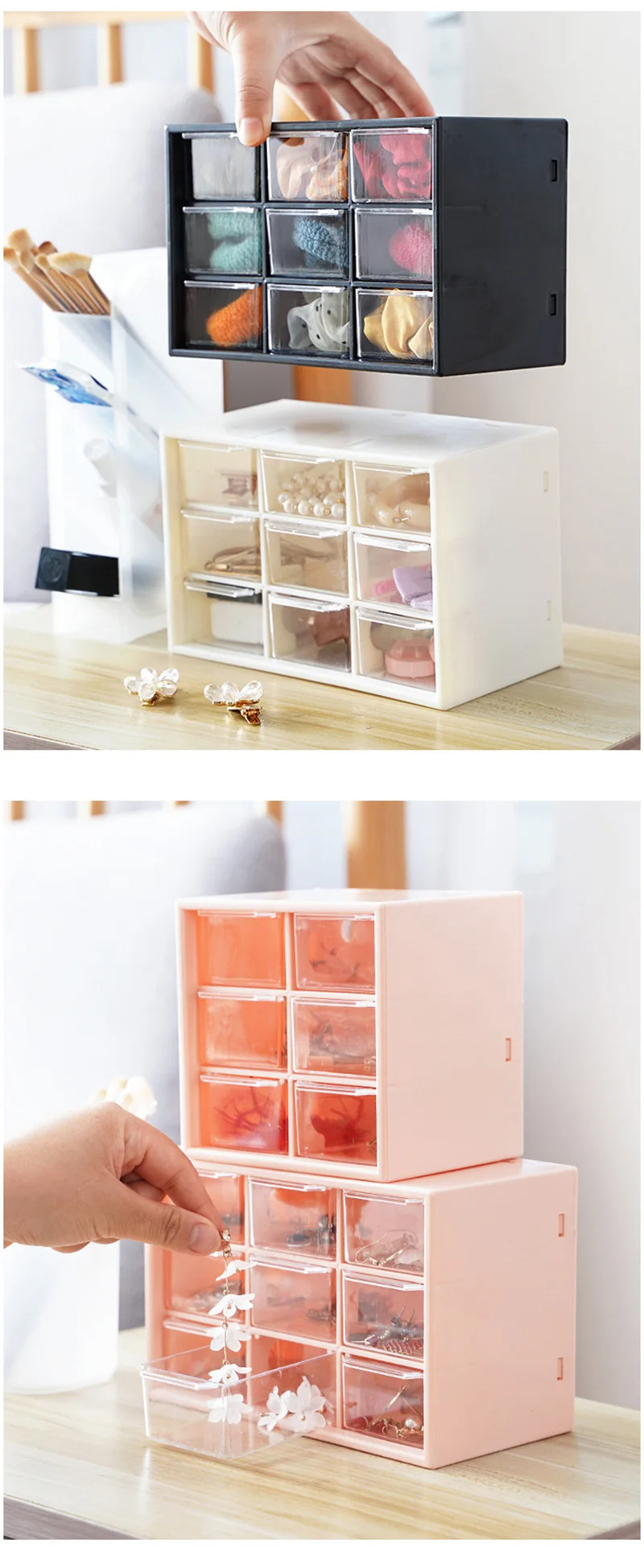 Simple High-Color Desktop Orga - Desk Setup Shelves ulasan dan harga