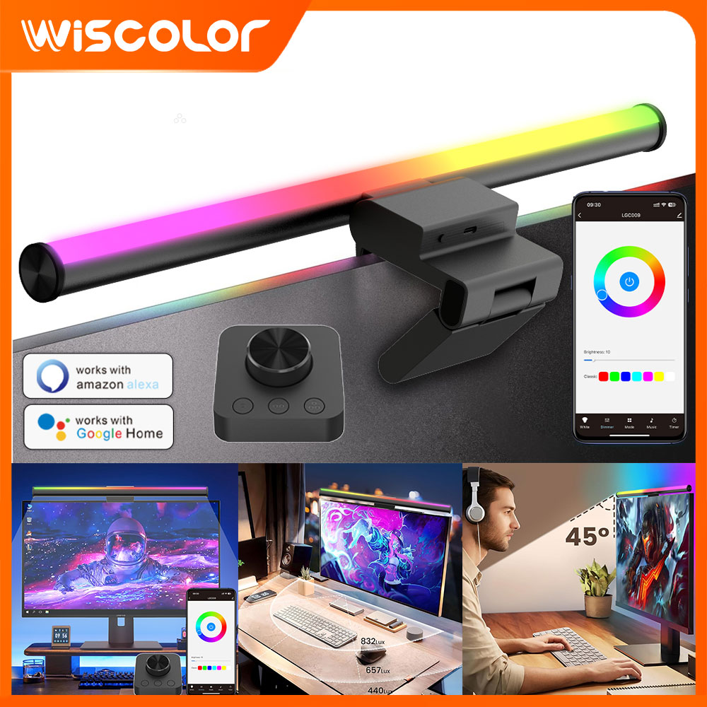 Screen Hanging Lamp Monitor Li - Desk Setup Gear ulasan dan harga