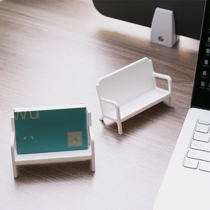 1pc Simple White Bench Style B - Desk Setup White ulasan dan harga