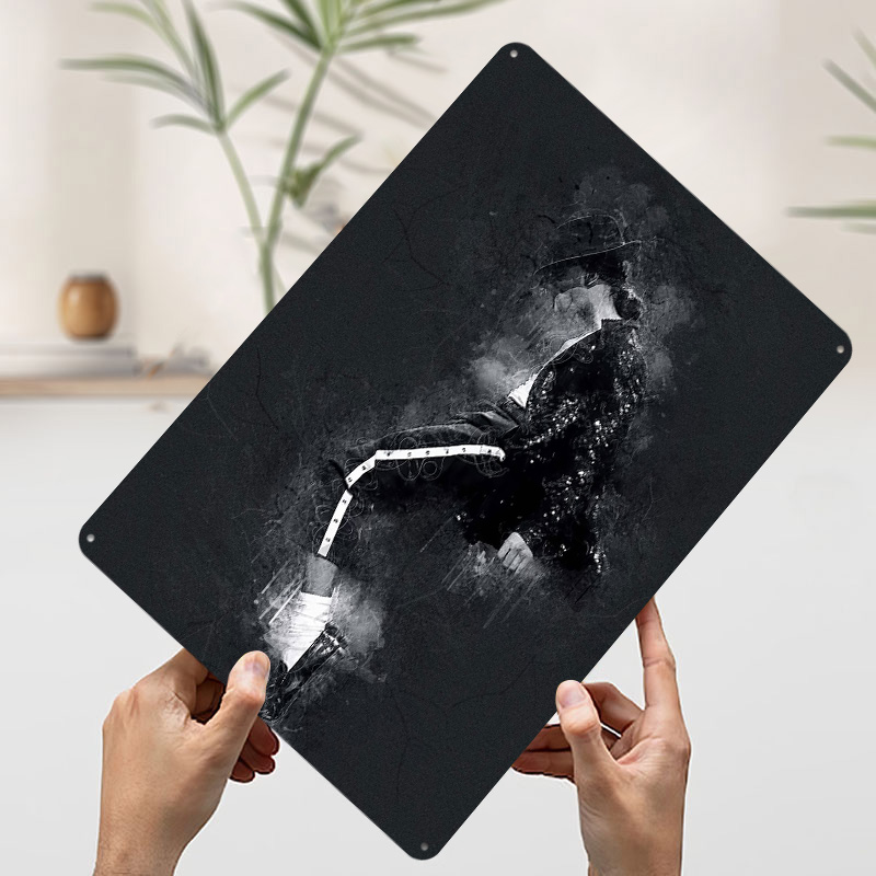 Michael Jackson Tinplate Poste - Desk Setup Poster ulasan dan harga