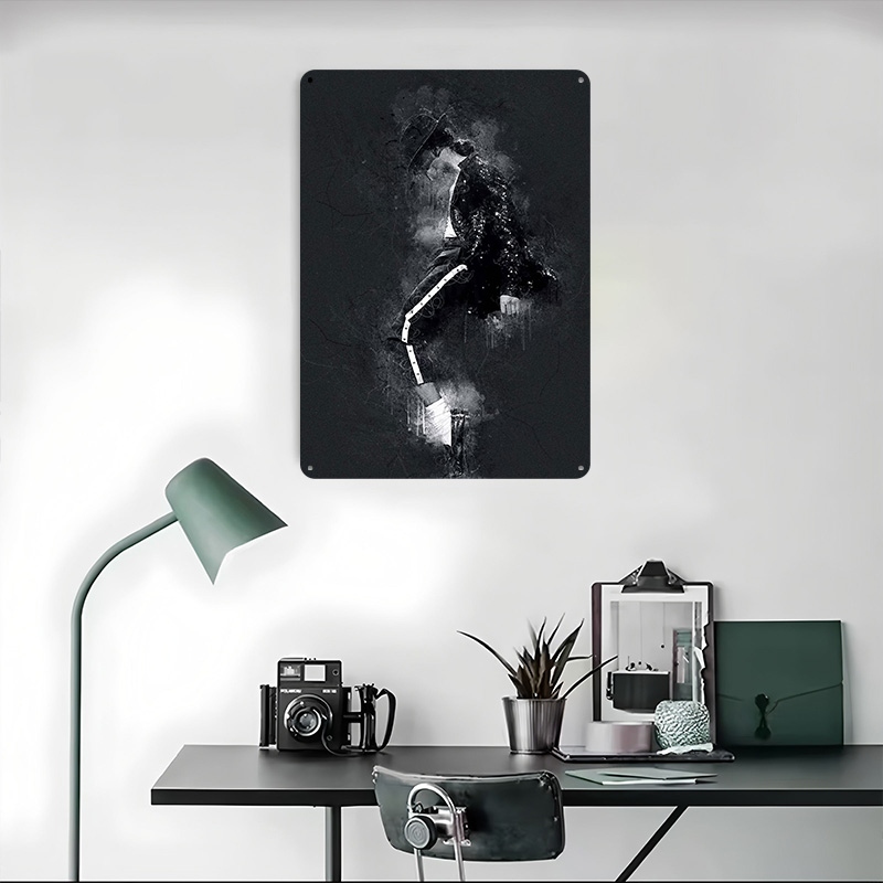 Michael Jackson Tinplate Poste - Desk Setup Poster ulasan dan harga