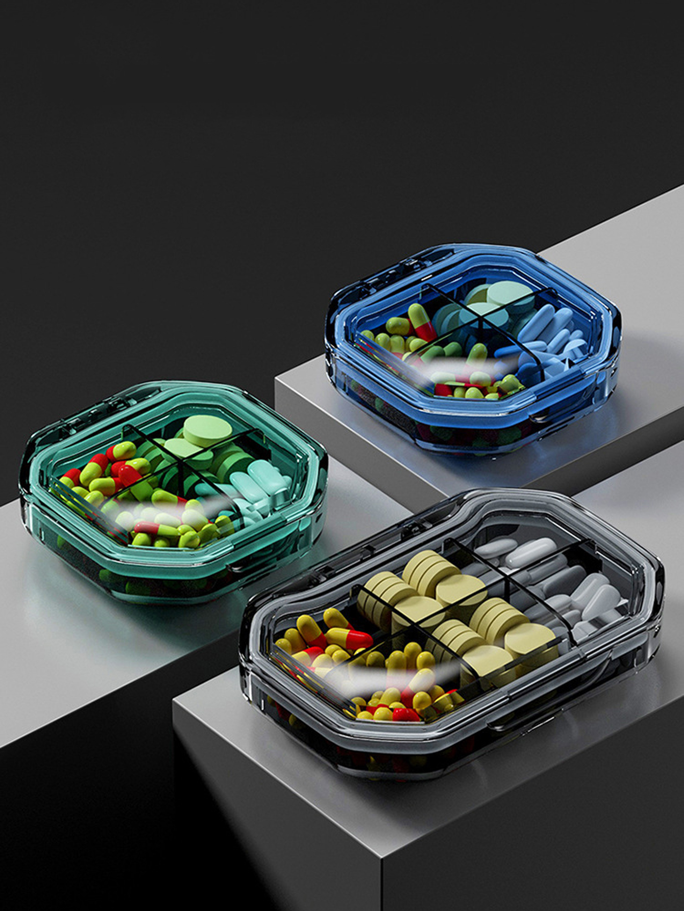 4/6 Grids Travel Portable Mini - Cable Box Organizer ulasan dan harga