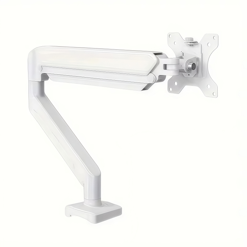 Universal Monitor Arm & Brazo  - Desk Setup White ulasan dan harga