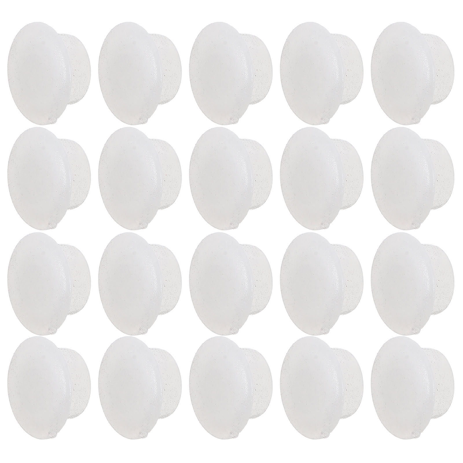 50Pcs Round Plastic Hole Plugs - Desk Setup Shelves ulasan dan harga