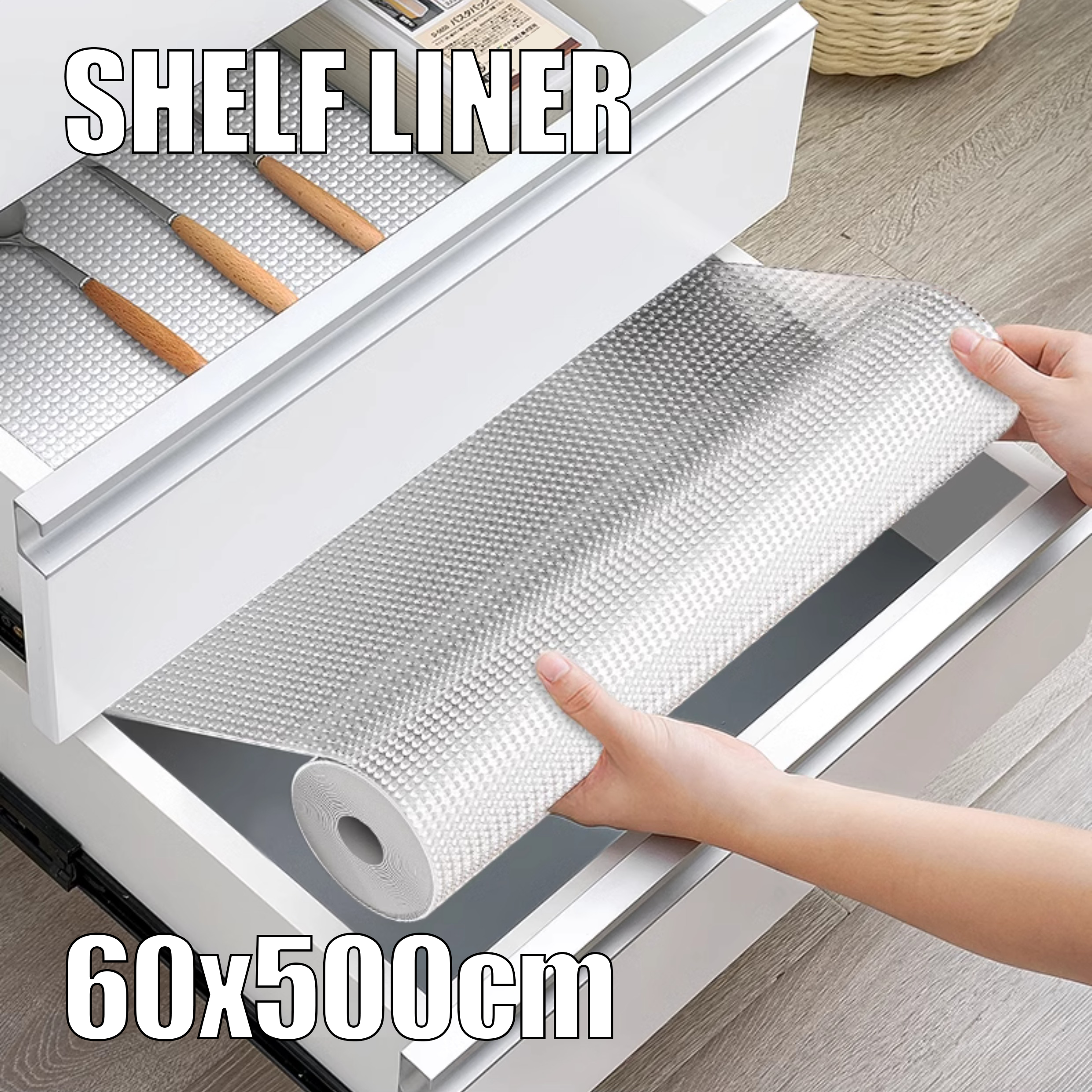 EVA Kitchen Cabinet Shelf Line - Desk Setup Shelves ulasan dan harga