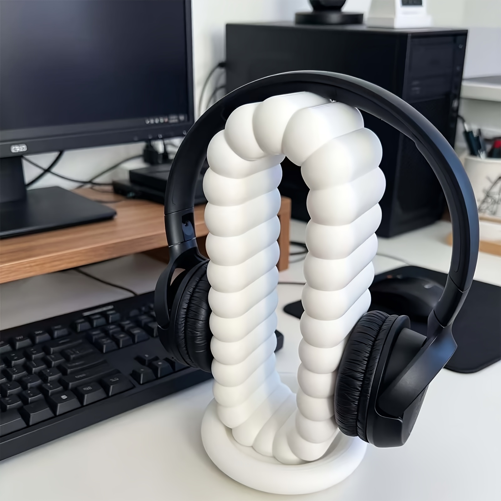 3D Printed Creative Headphone  - Headphone Hook Under ulasan dan harga