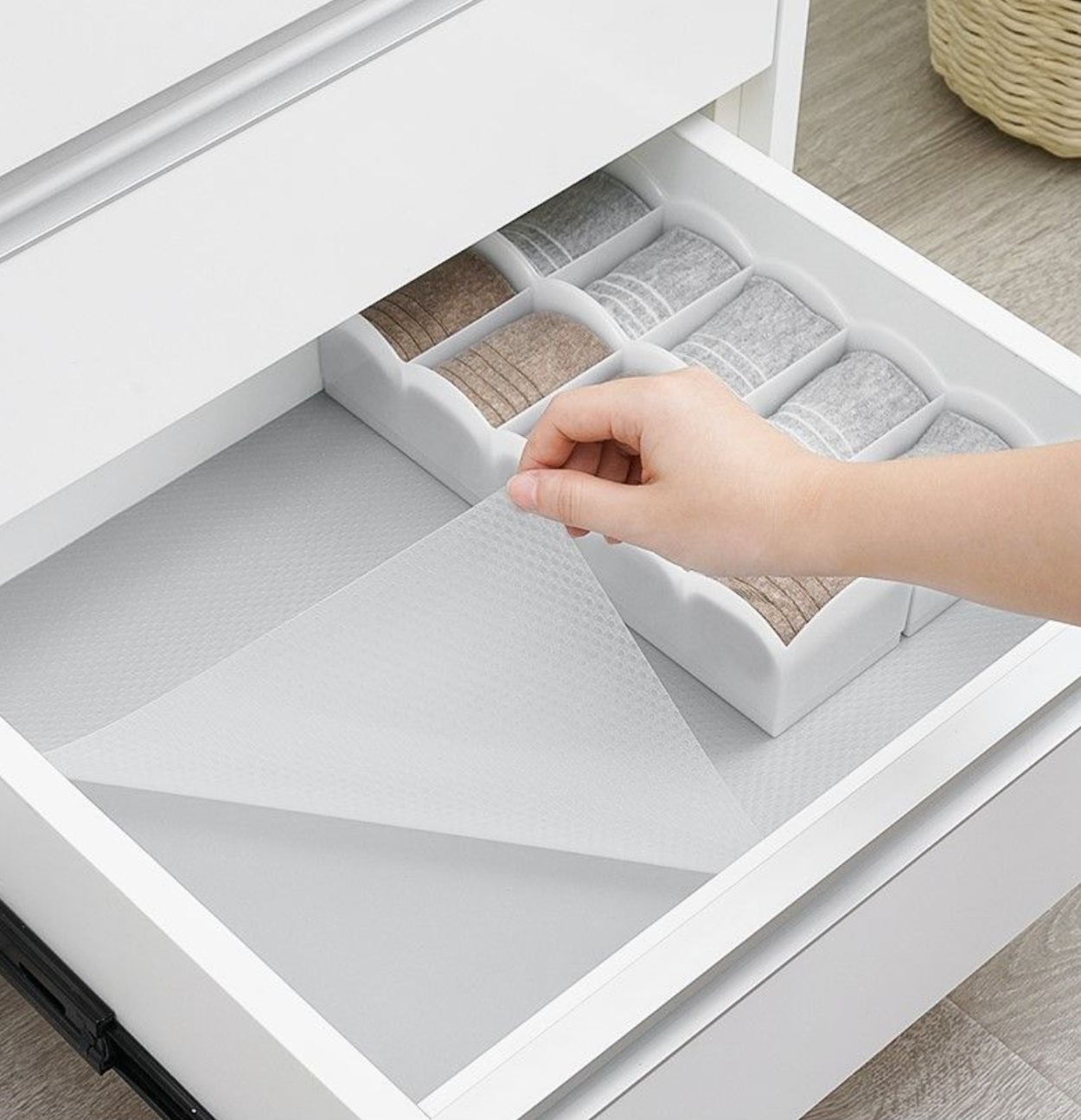 30/50cm 1.5M Drawer Mat Shelf  - Desk Setup Shelves ulasan dan harga