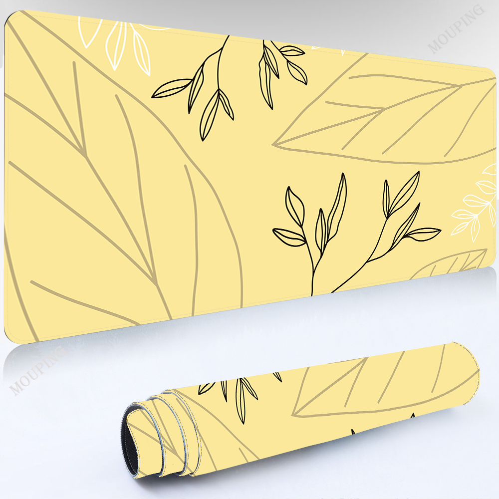 Mausepad Yellow Desk Pad Setup - Yellow Desk Setup ulasan dan harga