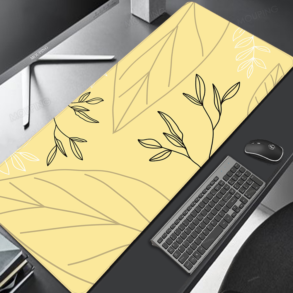 Mausepad Yellow Desk Pad Setup - Yellow Desk Setup ulasan dan harga