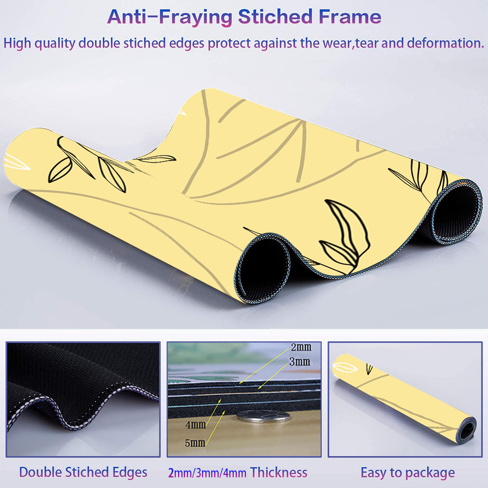 Mausepad Yellow Desk Pad Setup - Yellow Desk Setup ulasan dan harga