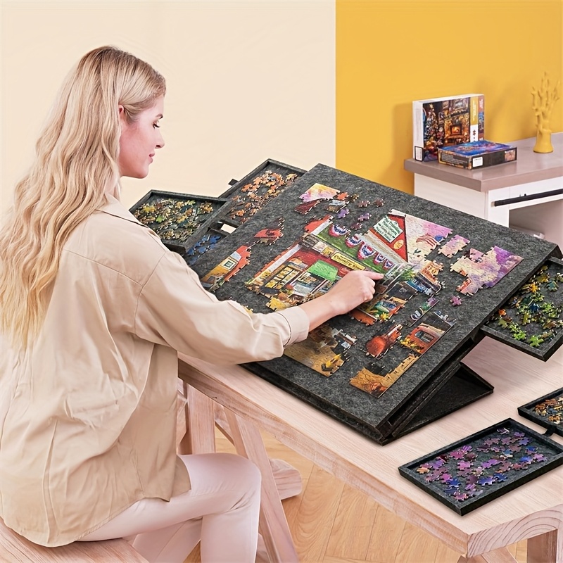 7pcs 6-Drawer Portable Puzzle  - Desk Setup Poster ulasan dan harga