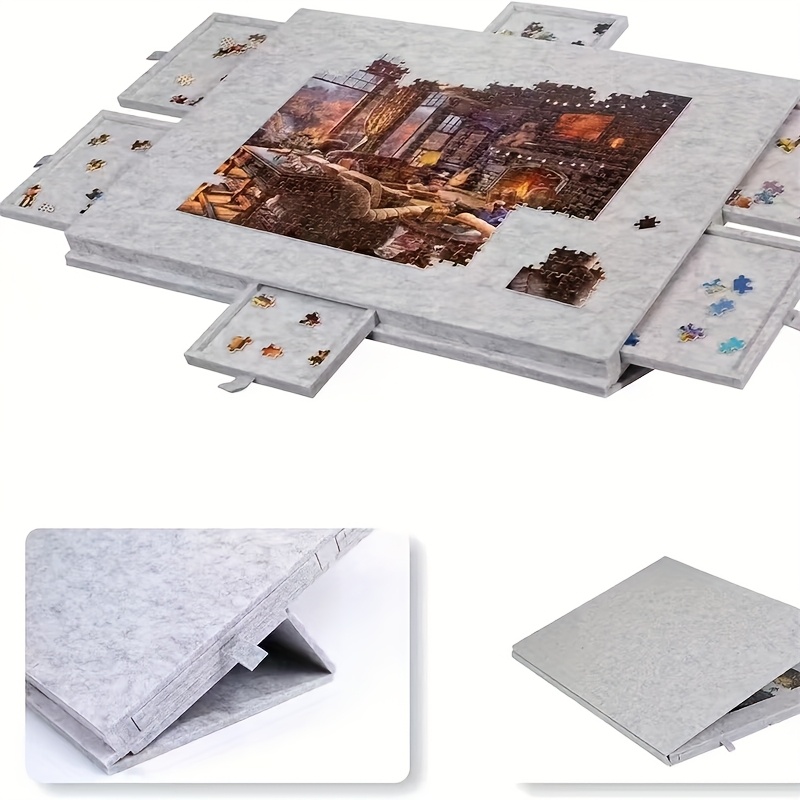 7pcs 6-Drawer Portable Puzzle  - Desk Setup Poster ulasan dan harga