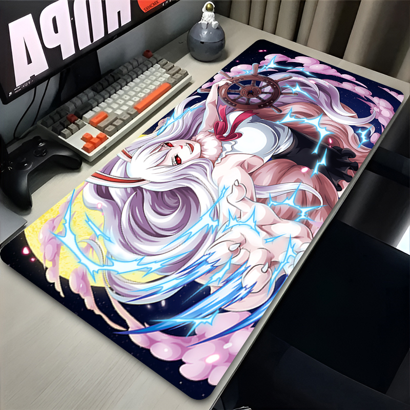 Mouse Pad Gamer Computer Desk  - Desk Setup White ulasan dan harga