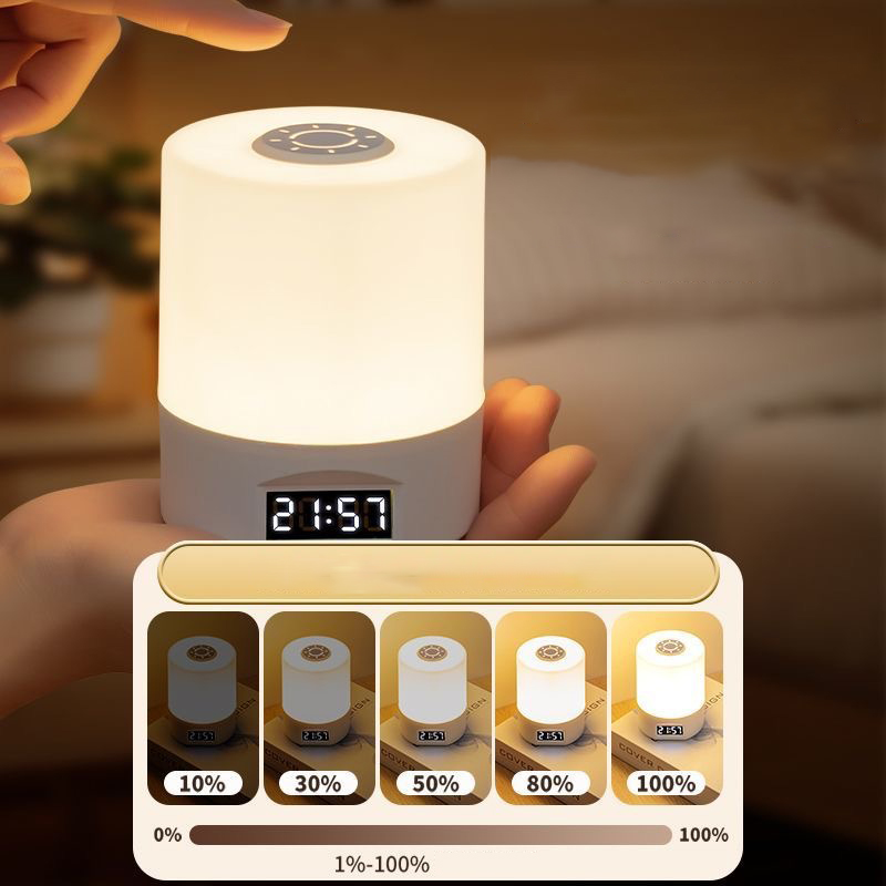 Touch Control Bedside Night Li - Desk Setup White ulasan dan harga