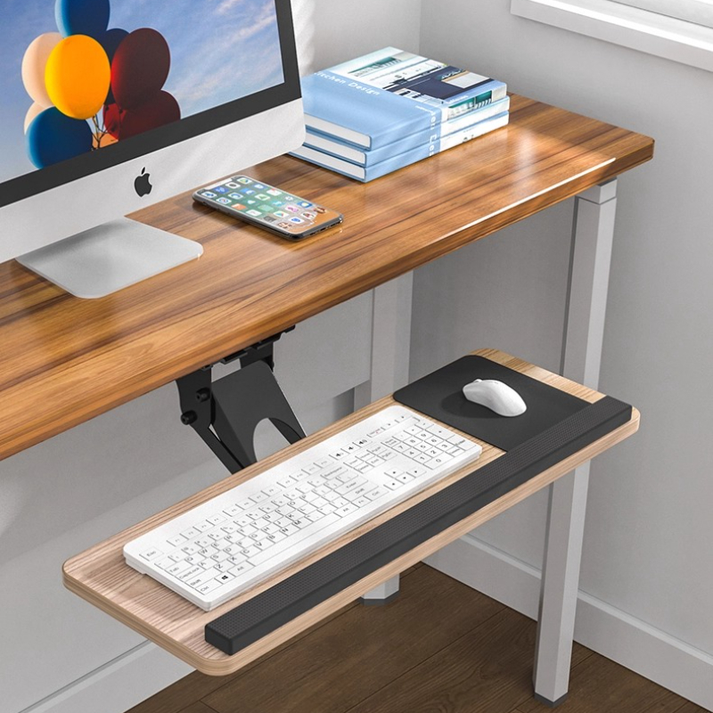 ‌Ergonomic Under Desk Keyboard - Desk Setup With Keyboard Tray ulasan dan harga
