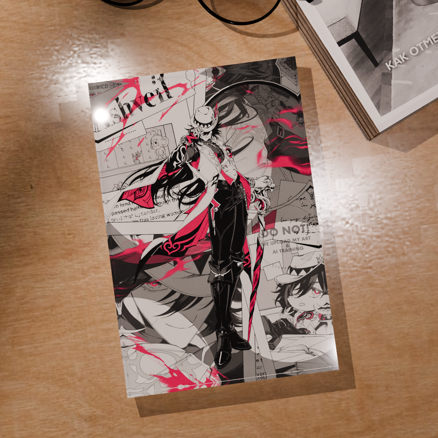 Honkai Star Rail Ashveil HSR P - Desk Setup Poster ulasan dan harga
