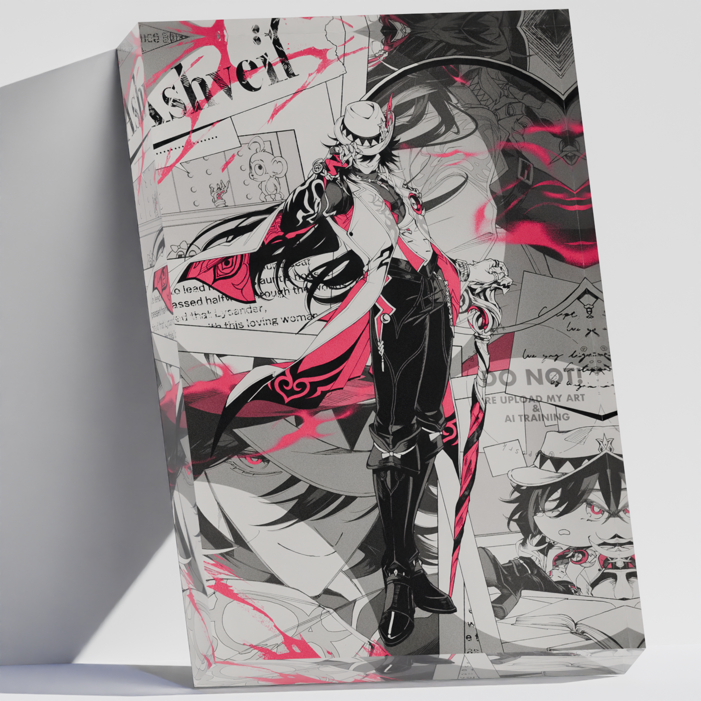 Honkai Star Rail Ashveil HSR P - Desk Setup Poster ulasan dan harga