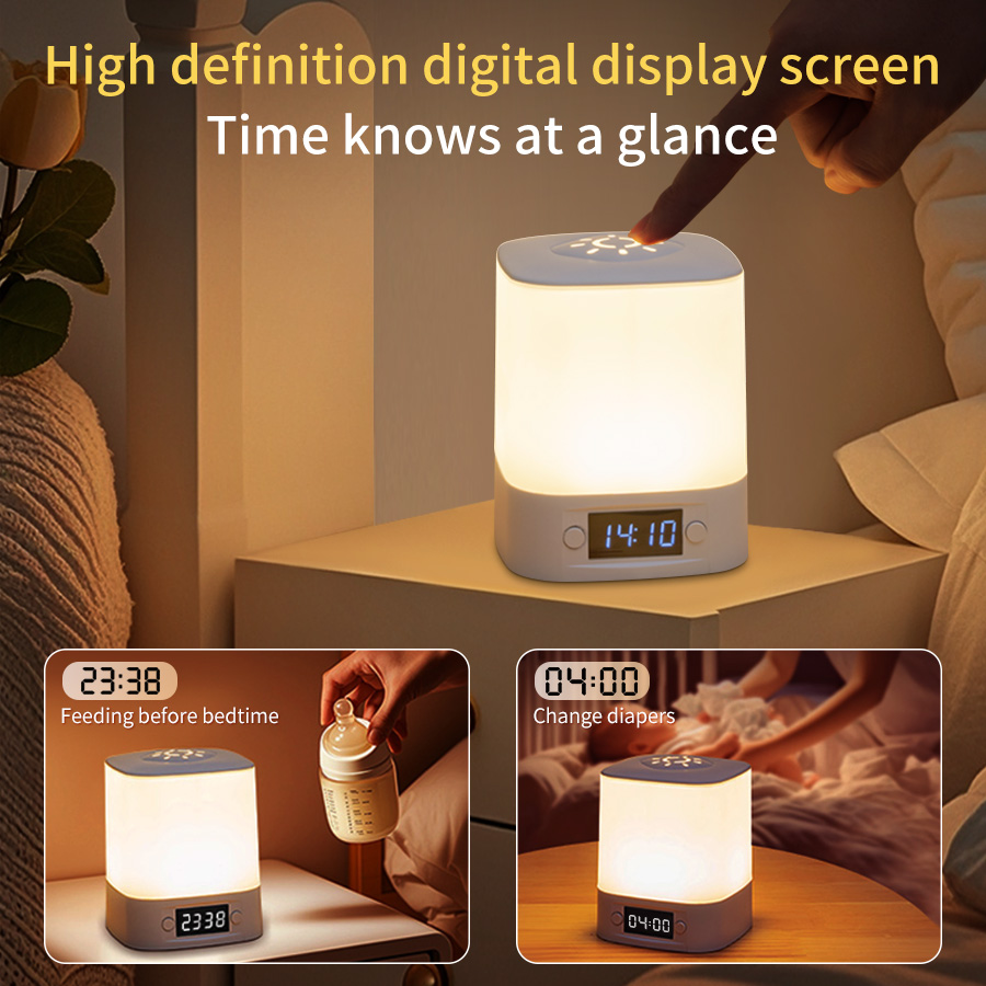 LED Table Lamp USB Rechargeabl - Desk Setup White ulasan dan harga