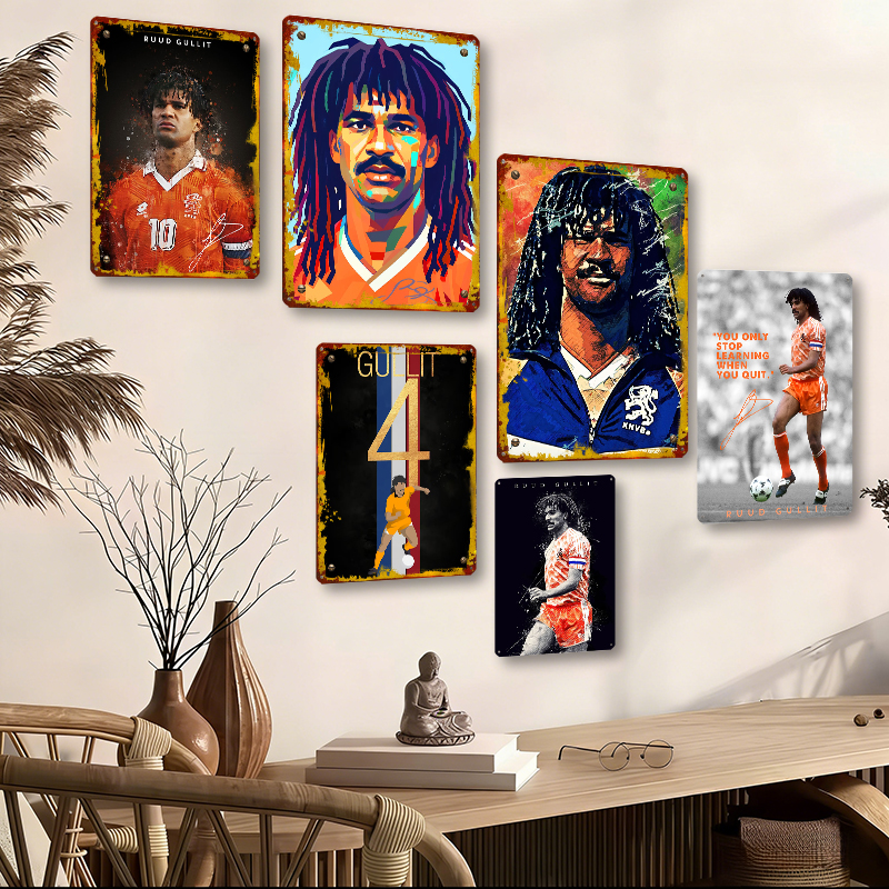 Ruud Gullit Football Player Wa - Desk Setup Poster ulasan dan harga