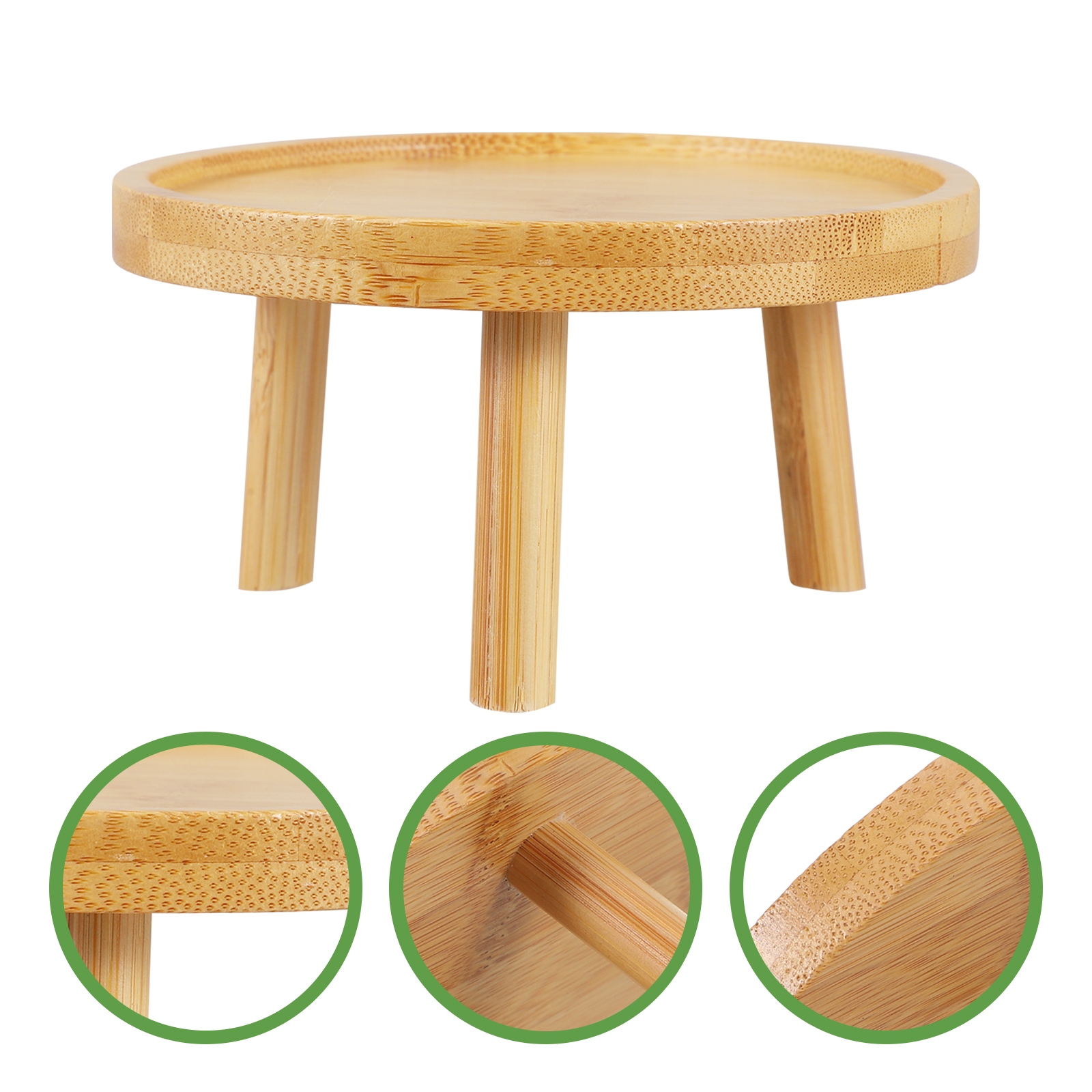 Holder Stand Pot Flower Wood W - Desk Setup Shelves ulasan dan harga