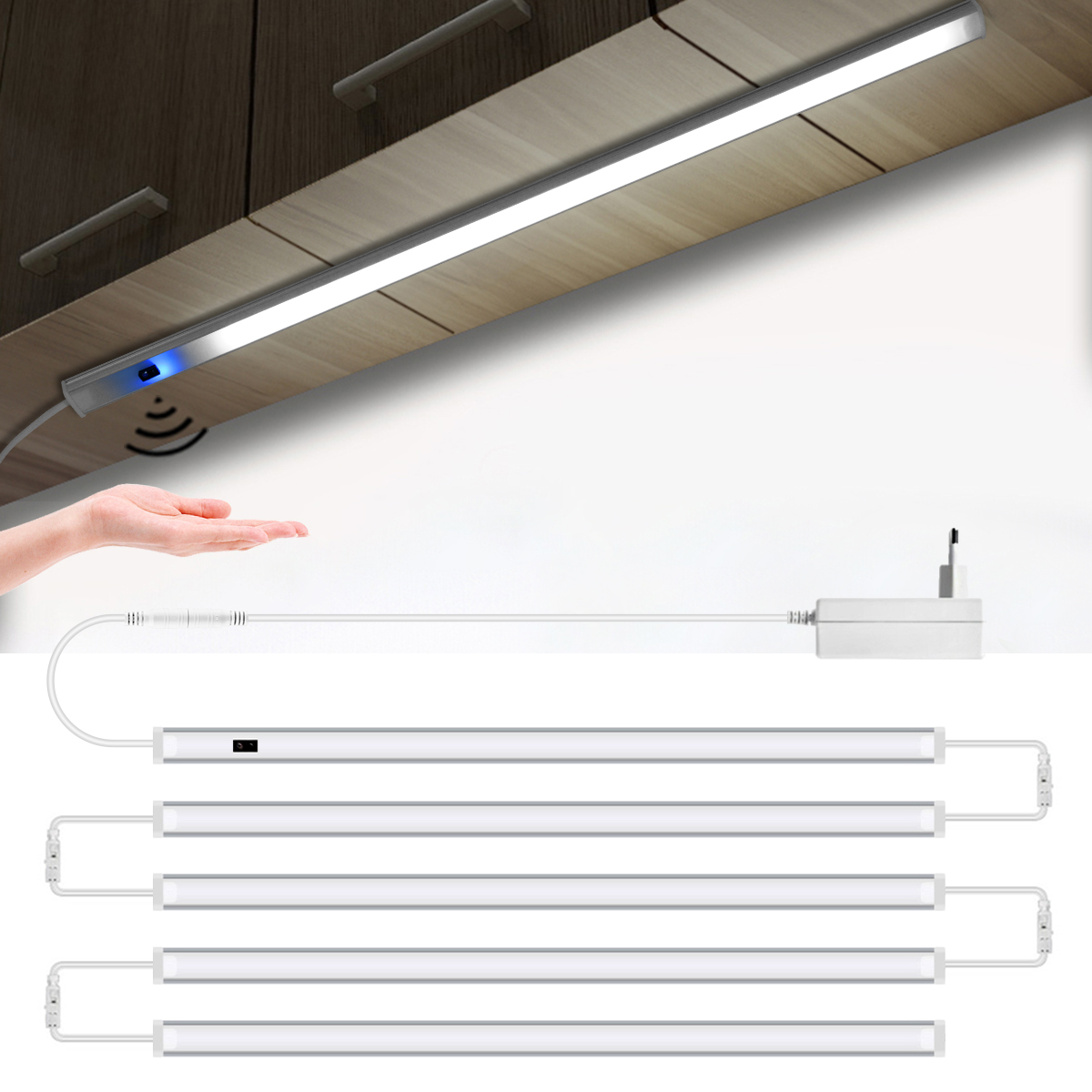 USB Kitchen LED Lights Under C - Desk Setup Shelves ulasan dan harga