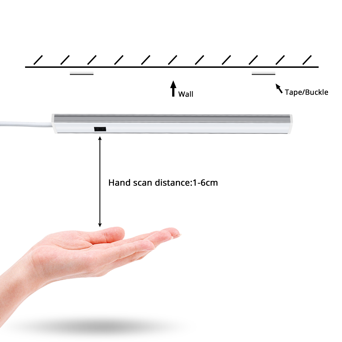USB Kitchen LED Lights Under C - Desk Setup Shelves ulasan dan harga