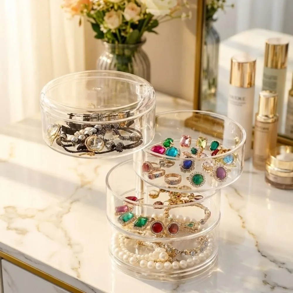 360 Rotating Jewelry Organizer - Cable Box Organizer ulasan dan harga