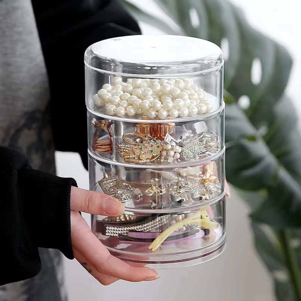 360 Rotating Jewelry Organizer - Cable Box Organizer ulasan dan harga