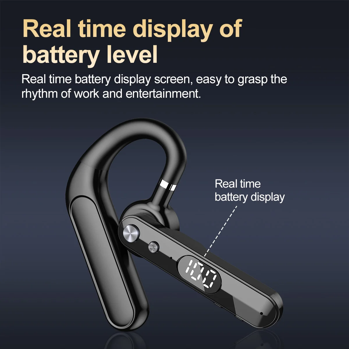 Wireless Bluetooth Headphones  - Headphone Hook Under ulasan dan harga