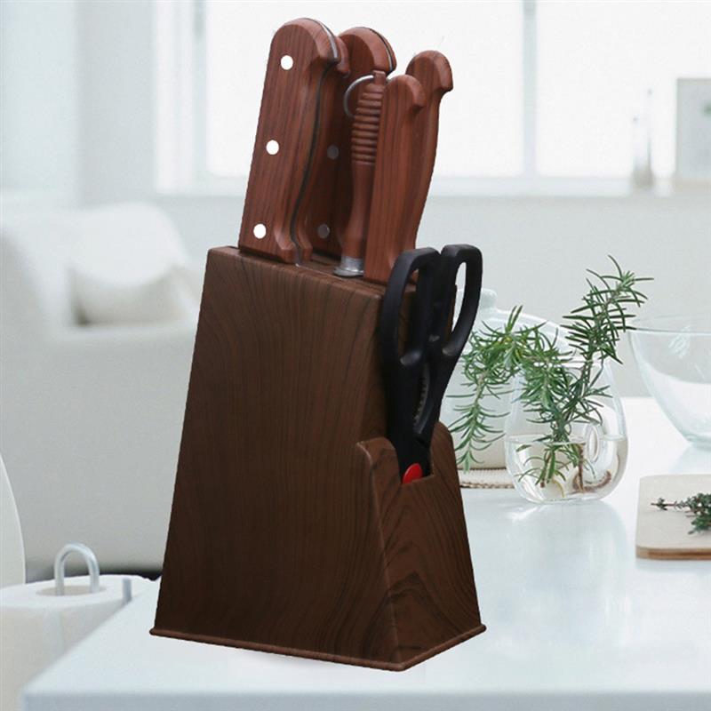 Knife Holder Desktop Storage S - Desk Setup Shelves ulasan dan harga