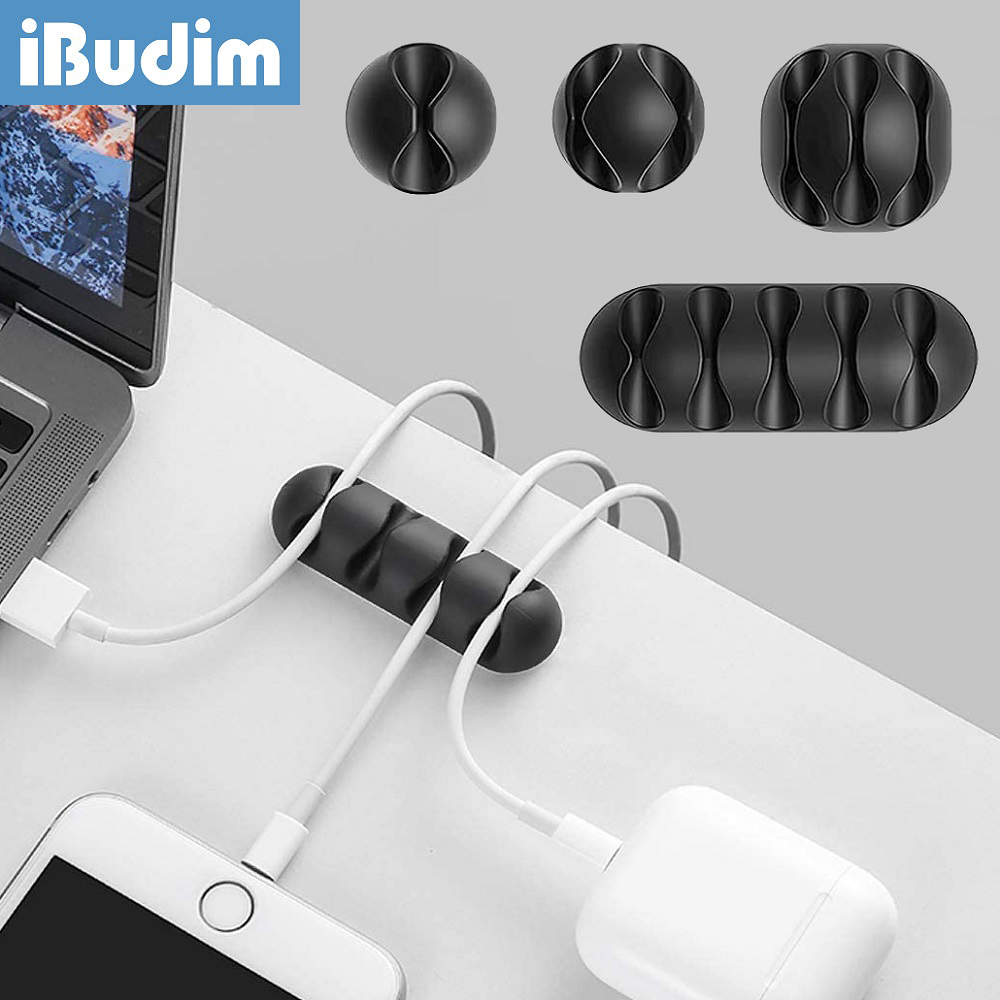 iBudim Cable Organizer Silicon - Headphone Hook Under ulasan dan harga