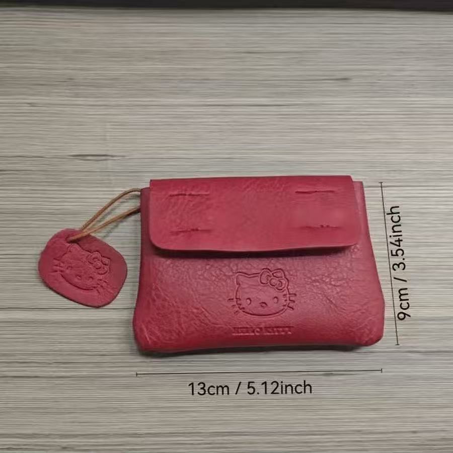 Cute Hello Kitty Red Leather C - Headphone Hook Under ulasan dan harga