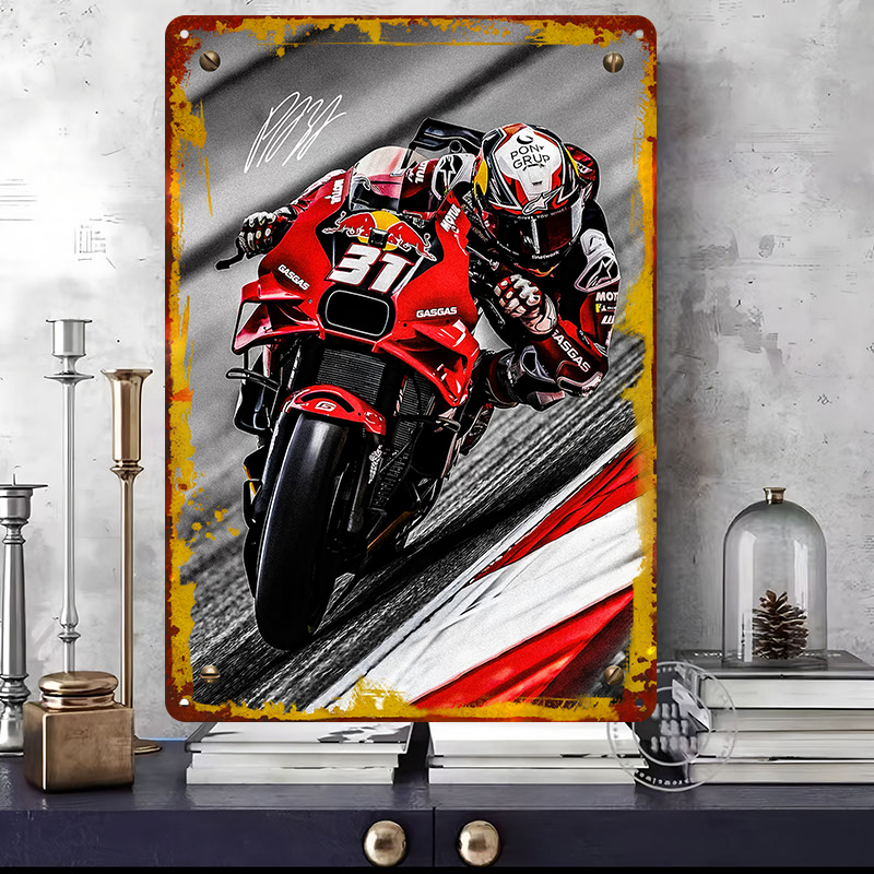 Pedro Acosta MotoGP Metal Post - Desk Setup Poster ulasan dan harga
