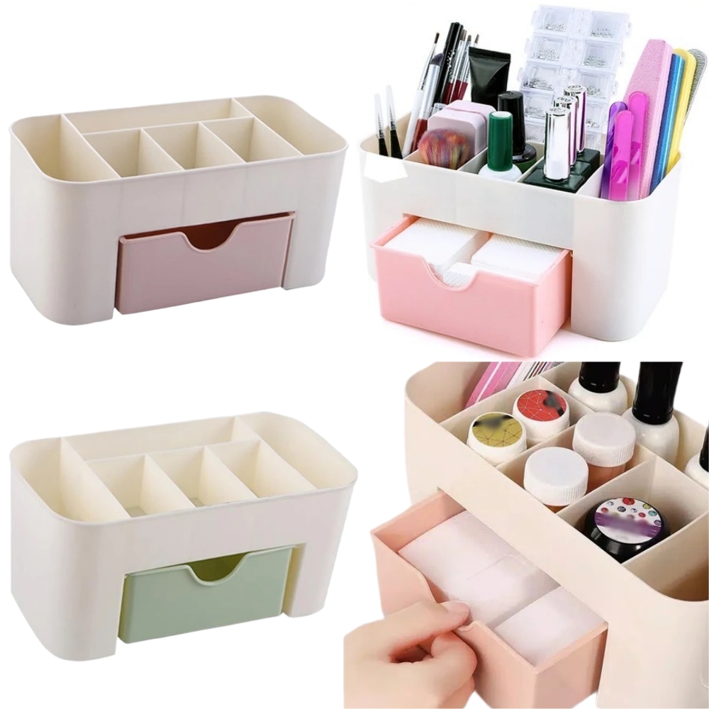 Nail Art Organizer Desktop Dra - Desk Setup Shelves ulasan dan harga