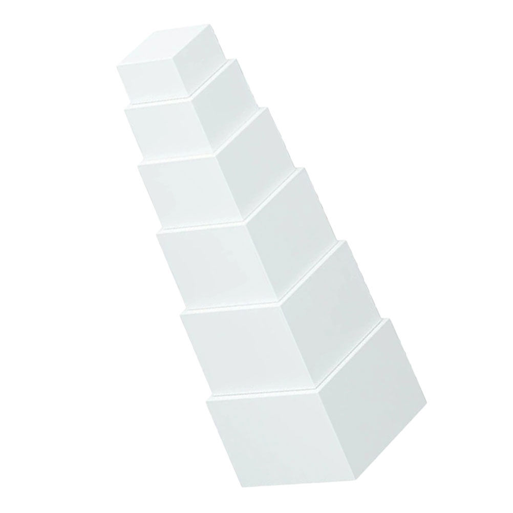 6Pcs White Plastic Desktop Sto - Desk Setup White ulasan dan harga